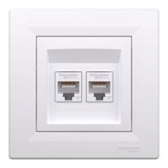 Schneider Electric EPH4800121 EPH4800121 2*RJ45CAT6-UTP BEYAZ