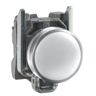 XB4BVB1 BEYAZ 24 V AC/DC 22mm METAL SİNYAL LAMBA