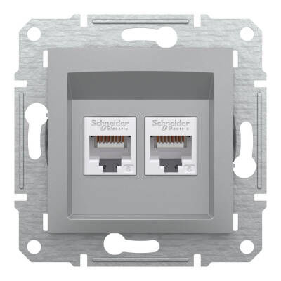 Schneider Electric EPH4800161 EPH4800161 2*RJ45 CAT6-UTP ALÜMİNYUM