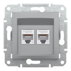 Schneider Electric EPH4800161 EPH4800161 2*RJ45 CAT6-UTP ALÜMİNYUM