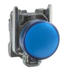XB4BVB6 MAVİ 24V AC/DC 22mm METAL SİNYAL LAMBA