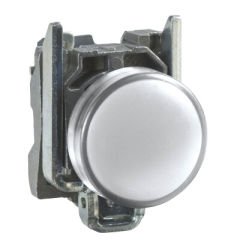 XB4BVM1 BEYAZ 230 V AC 22mm METAL SİNYAL LAMBA