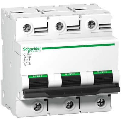 SCHNEIDER A9N18369 C 3*125 A W.OTOMAT C120N 10 kA