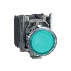 XB4BW33B5 YEŞİL 24 V AC/DC LEDLİ 22mm METAL BUTON