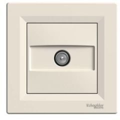 Schneider Electric EPH3200123 EPH3200123 TV PRİZİ SONLU KREM