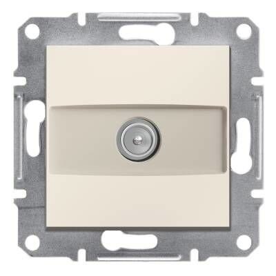 Schneider Electric EPH3270123 EPH3270123 TV PRİZİ SONLU KREM ÇERÇEVESİZ