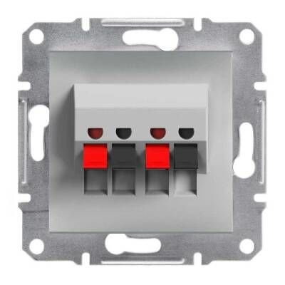 Schneider Electric EPH5700161 EPH5700161 HOPARLÖR PRİZİ İKİLİ ALÜMİNYUM