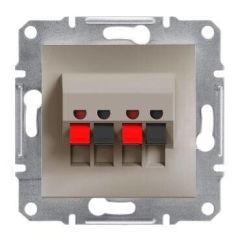 Schneider Electric EPH5700169 EPH5700169 HOPARLÖR PRİZİ İKİLİ BRONZ
