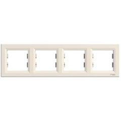 SCHNEIDER EPH5800423 EPH5800423 DÖRTLÜ ÇERÇEVE YATAY KREM