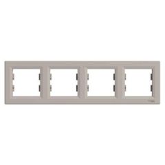 SCHNEIDER EPH5800469 DÖRTLÜ ÇERÇEVE YATAY BRONZ