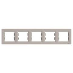 SCHNEIDER EPH5800569 EPH5800569 BEŞLİ ÇERÇEVE YATAY BRONZ