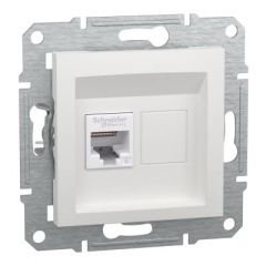 Schneider Electric EPH4770121 EPH4770121 1*RJ45 CAT6E UTP PRİZ BEYAZ ÇERÇEVESİZ