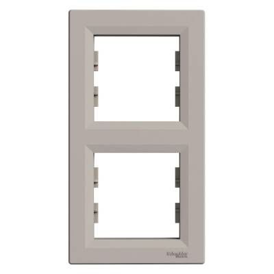 SCHNEIDER EPH5810269 EPH5810269 İKİLİ ÇERÇEVE DİKEY BRONZ