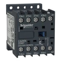 SCHNEIDER CA2KN22M7 2NA+2NK 220 VAC YARDIMCI KONTAKTÖR