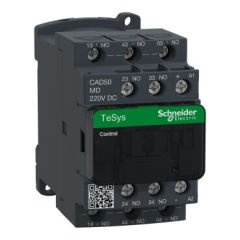 SCHNEIDER CAD50MD 5NA 220 VDC YARDIMCI KONTAKTÖR