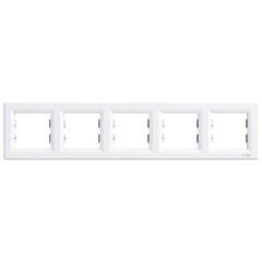 Schneider Electric EPH5800521 EPH5800521 BEŞLİ ÇERÇEVE YATAY BEYAZ