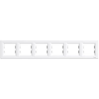 Schneider Electric EPH5800621 EPH5800621 ALTILI ÇERÇEVE YATAY BEYAZ