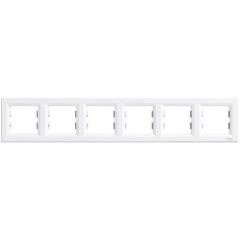 Schneider Electric EPH5800621 EPH5800621 ALTILI ÇERÇEVE YATAY BEYAZ
