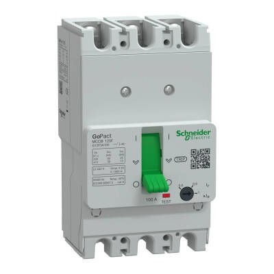 Schneider Electric G12F3A100 GOPACT MCCB 125F 30KA 3P3D 100A AYAR SAHALI