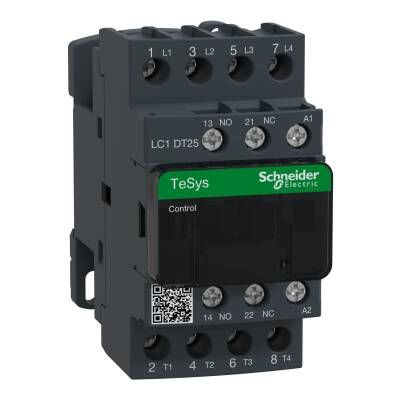 SCHNEIDER LC1DT25M7 25 A 1NA+1NK 4P 220 VAC KONTAKTÖR