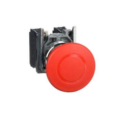 SCHNEIDER XB4BT845 XB4BT845 1NA+1NK 22 MM METAL ACİL STOP BUTONU