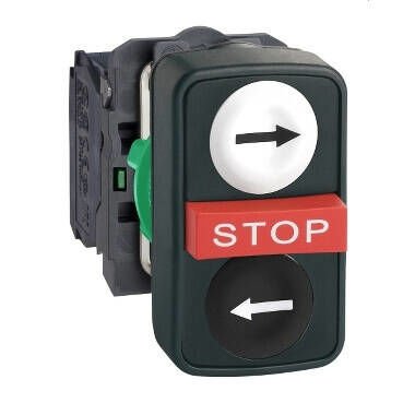 SCHNEIDER XB5AA711237 XB5AA711237 ÜÇLÜ YAYLI BUTON 2NA/1NK