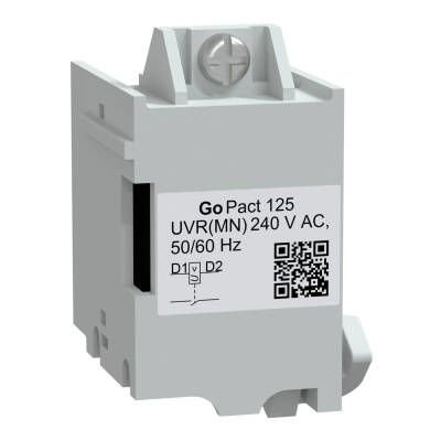 Schneider Electric G12UVR230AC GOPACT MCCB 125 MN AC 230V