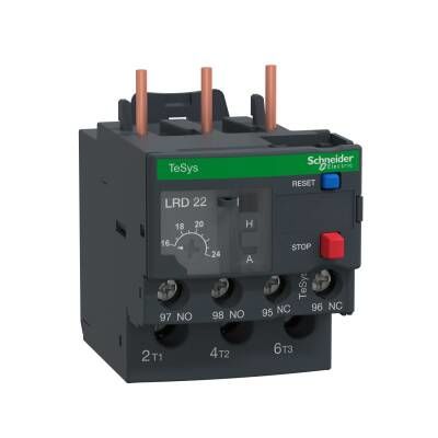SCHNEIDER LRD22 LRD22 16 -24 A TERMİK RÖLE