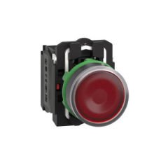 SCHNEIDER XB5AW34G5 XB5AW34G5 KIRMIZI 120VAC 22 mm IŞIKLI YAYLI BUTON