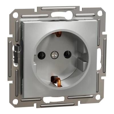 SCHNEIDER EPH2900161 TOPRAKLI PRİZ ALÜMİNYUM