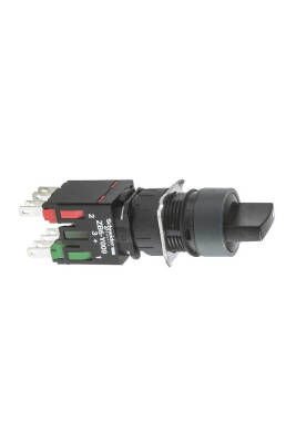 SCHNEIDER XB6AD235B XB6AD235B 3 KONUMLU 1NA+1NK 16 MM MANDAL BUTON