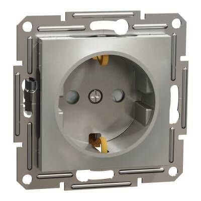 SCHNEIDER EPH2900269 ÇOCUK KORUMALI TOPRAKLI PRİZ BRONZ