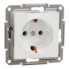 SCHNEIDER EPH2970121 TOPRAKLI PRİZ BEYAZ ÇERÇEVESİZ