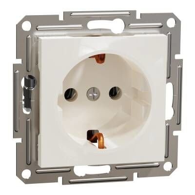 SCHNEIDER EPH2970123 TOPRAKLI PRİZ KREM ÇERÇEVESİZ