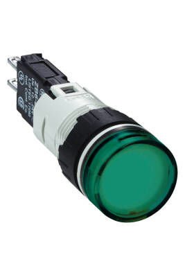 SCHNEIDER XB6AV3BB XB6AV3BB YEŞİL 16mm PLASTİK SİNYAL LAMBASI