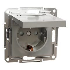 SCHNEIDER EPH3100169 KAPAKLI TOPRAKLI PRİZ BRONZ