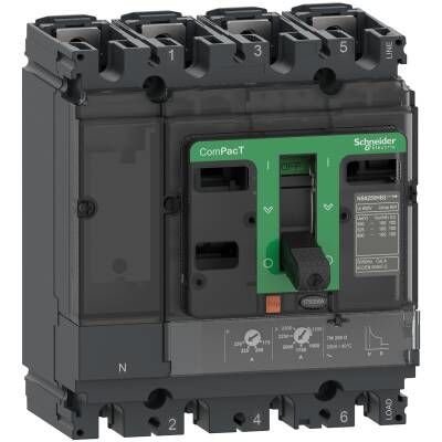 C25F6TM200 140-200A 36kA 4P TERMİK MANYETİK KOR.ŞA