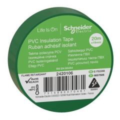 Schneider Electric 2420106 19*20 İZOLEBANT YEŞİL (20 MT)