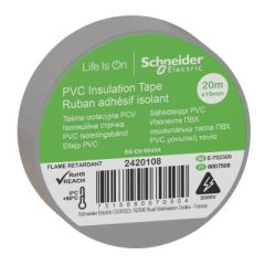 Schneider Electric 2420108 19*20 İZOLEBANT GRİ (20 MT)