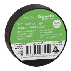 SCHNEIDER 2420103 19*20 İZOLEBANT SİYAH (20 MT)