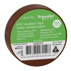 SCHNEIDER 2420107 19*20 İZOLEBANT KAHVERENGİ (20 MT)