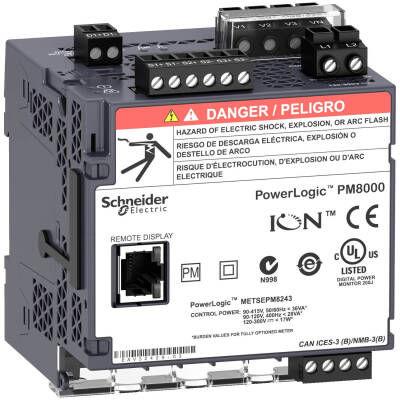 Schneider Electric METSEPM8243 METSEPM8243 RAYA MONTE ENERJİ ANALİZÖRÜ