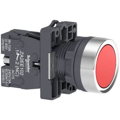 SCHNEIDER XA2EA42 1NK KIRMIZI YAYLI BUTON
