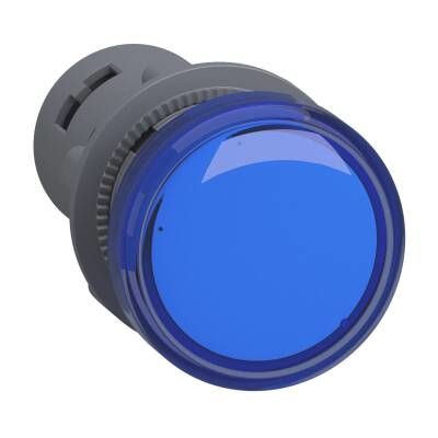 SCHNEIDER XA2EVB6LC XA2EVB6LC MAVİ 22 MM 24 VAC/DC SİNYAL LAMBASI