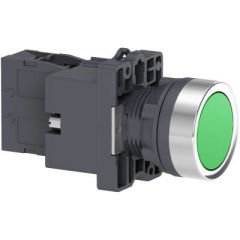 SCHNEIDER XA2EW33B1 XA2EW33B1 1NA YEŞİL 24 VAC/DC IŞIKLI YAYLI BUTON