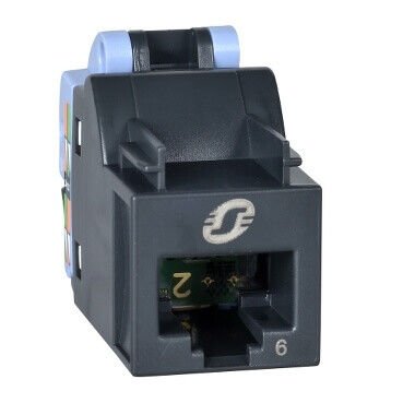 SCHNEIDER VDIB17726U12 VDIB17726U12 RJ-45 KONNEKTÖR S-ONE CAT6 UTP