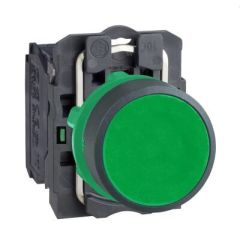 SCHNEIDER XB5AA31 22mm YEŞİL PLASTİK YAYLI BUTON
