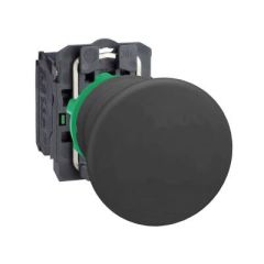 SCHNEIDER XB5AC21 40 MM PLASTİK SİYAH MANTAR BUTON YAYLI DÖNÜŞ