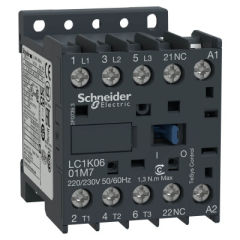 SCHNEIDER LC1K0601U7 2.2 kW 3NA+1NK 240 VAC KONTAKTÖR