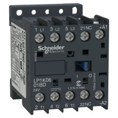 SCHNEIDER LP1K0601MD 2.2 kW 3NA+1NK 220 VDC KONTAKTÖR